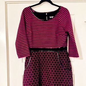 Leslie Fay dress with POCKETS!